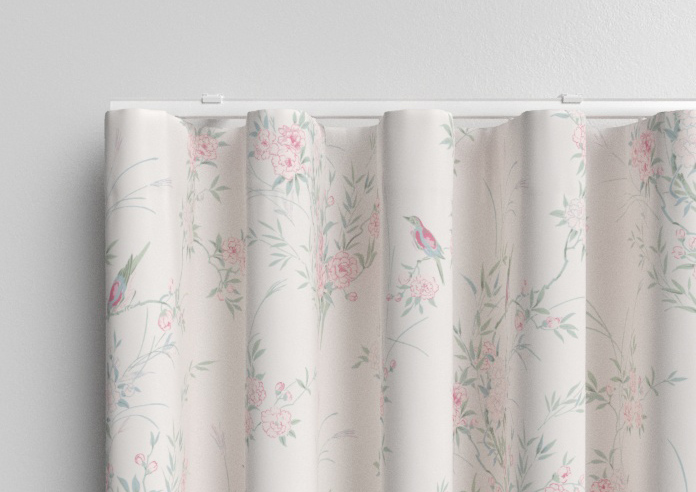 Shabby Chic by Rachel Ashwell Bird Chinoiserie, Blossom - Made to Measure Curtains - Image 13